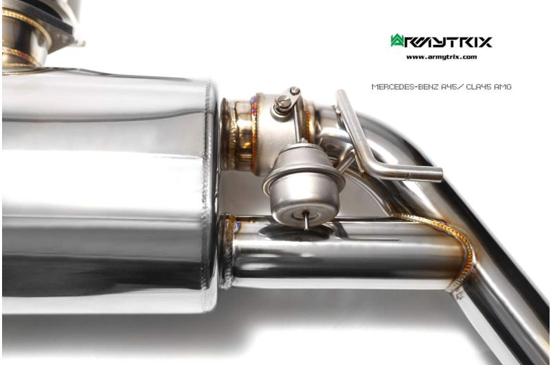Mercedes-AMG X117 CLA45 Shooting Brake (2013-2019) valvetronic exhaust system - Armytrix Exhausts