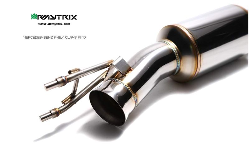 Mercedes-AMG X117 CLA45 Shooting Brake (2013-2019) valvetronic exhaust system - Armytrix Exhausts