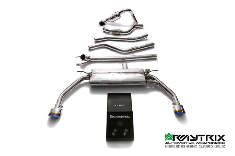 Tuyaux de descente Armytrix Sport Cat avec convertisseur catalytique 200 CPSI pour Mercedes-AMG W463A G63 (2018-présent)