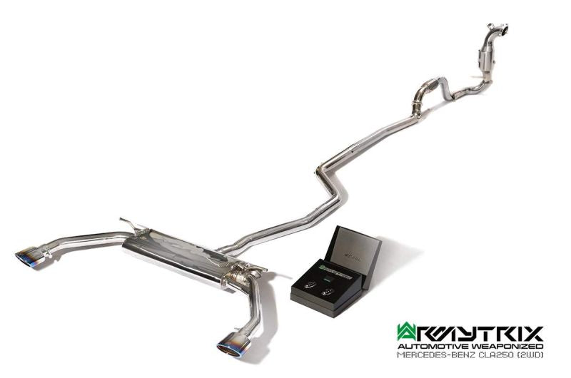 Tuyaux de descente Armytrix Sport Cat avec convertisseur catalytique 200 CPSI pour Mercedes-AMG W463A G63 (2018-présent)