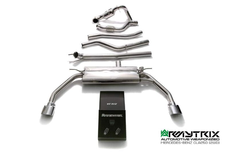 Tuyaux de descente Armytrix Sport Cat avec convertisseur catalytique 200 CPSI pour Mercedes-AMG W463A G63 (2018-présent)