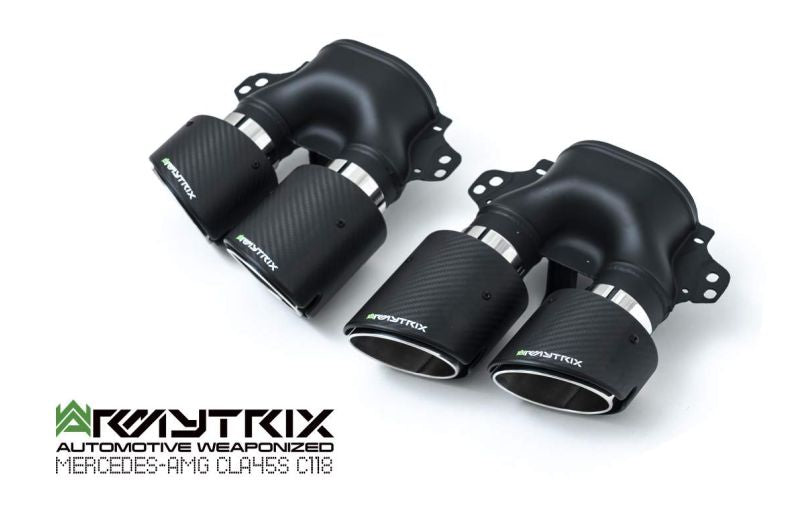 Mercedes-AMG X118 CLA45 S AMG Shooting Brake (2019-Present) valvetronic exhaust system - Armytrix Exhausts
