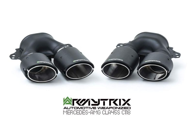 Mercedes-AMG X118 CLA45 S AMG Shooting Brake (2019-Present) valvetronic exhaust system - Armytrix Exhausts