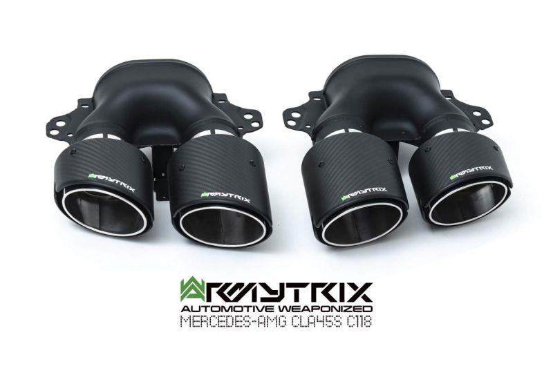 Mercedes-AMG X118 CLA45 S AMG Shooting Brake (2019-Present) valvetronic exhaust system - Armytrix Exhausts