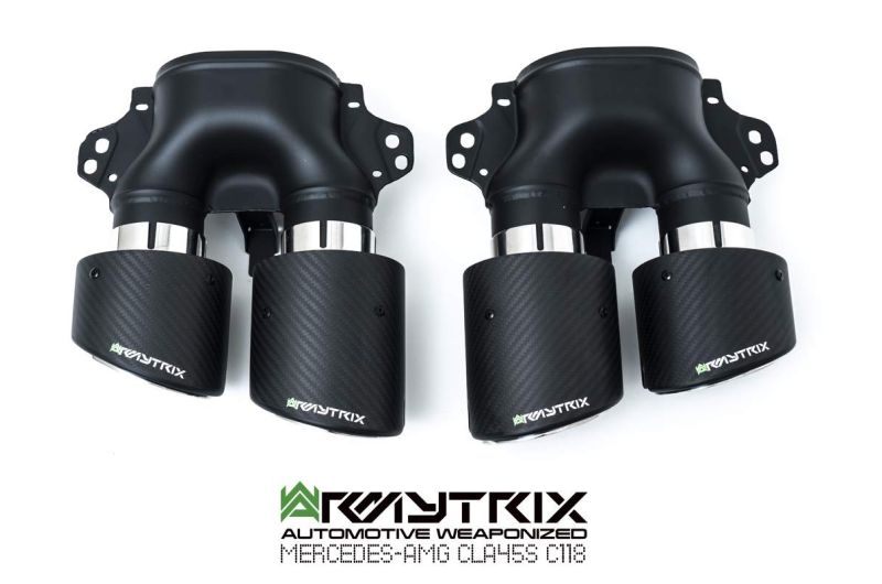 Mercedes-AMG X118 CLA45 S AMG Shooting Brake (2019-Present) valvetronic exhaust system - Armytrix Exhausts