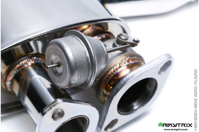 Mercedes Benz C117 CLA180/CLA200 (2013-2015) valvetronic exhaust system - Armytrix Exhausts