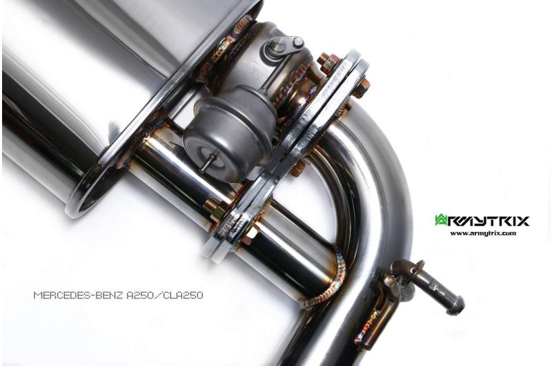 Mercedes Benz C117 CLA180/CLA200 (2013-2015) valvetronic exhaust system - Armytrix Exhausts