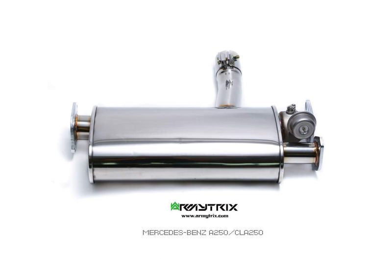 Mercedes Benz C117 CLA180/CLA200 (2013-2015) valvetronic exhaust system - Armytrix Exhausts