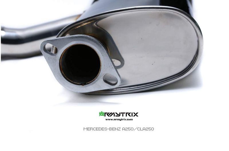 Mercedes Benz C117 CLA180/CLA200 (2013-2015) valvetronic exhaust system - Armytrix Exhausts