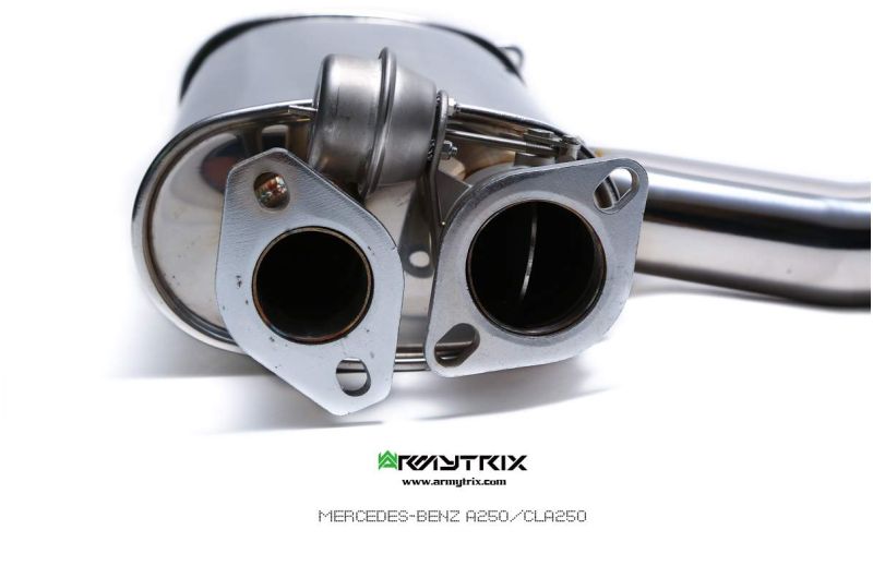Mercedes Benz/CLA-Klasse/C117 CLA250 4 Matic (2013-2015) valvetronic exhaust system - Armytrix Exhausts