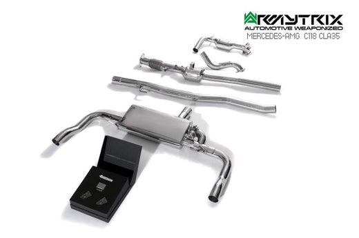 Mercedes-AMG C118 CLA35 AMG(2019-Present) valvetronic exhaust system - Armytrix Exhausts