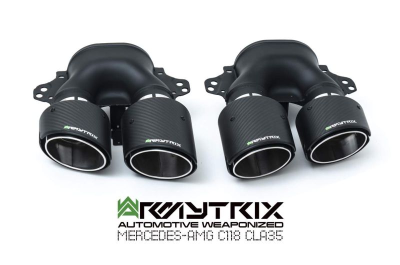 Mercedes-AMG C118 CLA35 AMG(2019-Present) valvetronic exhaust system - Armytrix Exhausts