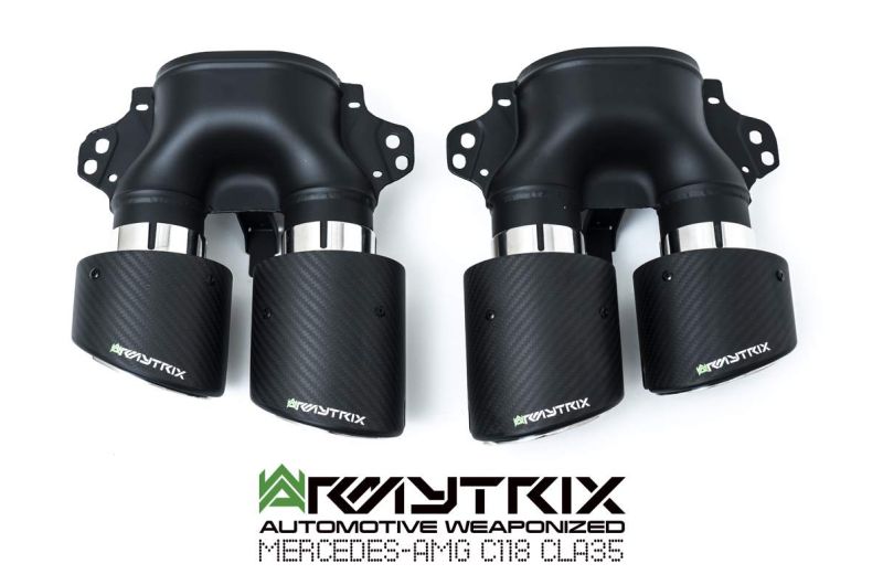 Mercedes-AMG C118 CLA35 AMG(2019-Present) valvetronic exhaust system - Armytrix Exhausts