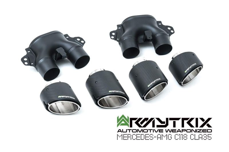 Mercedes-AMG C118 CLA35 AMG(2019-Present) valvetronic exhaust system - Armytrix Exhausts