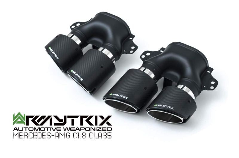 Mercedes-AMG C118 CLA35 AMG(2019-Present) valvetronic exhaust system - Armytrix Exhausts