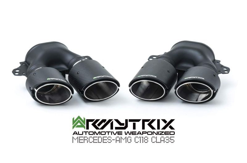 Mercedes-AMG C118 CLA35 AMG(2019-Present) valvetronic exhaust system - Armytrix Exhausts