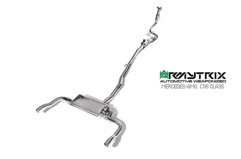 Mercedes-AMG C118 CLA35 AMG(2019-Present) valvetronic exhaust system - Armytrix Exhausts