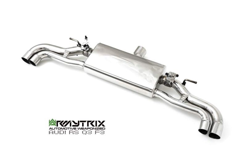 Tube intermédiaire Armytrix + silencieux Valvetronic pour Audi RSQ3 F3 (2019-présent)