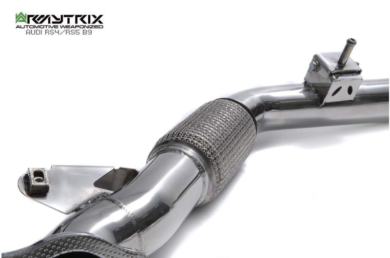 Système d'échappement Armytrix Valvetronic pour Audi RS4 B9 sans FAP (2017-présent)