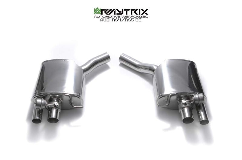 Système d'échappement Armytrix Valvetronic pour Audi RS4 B9 sans FAP (2017-présent)