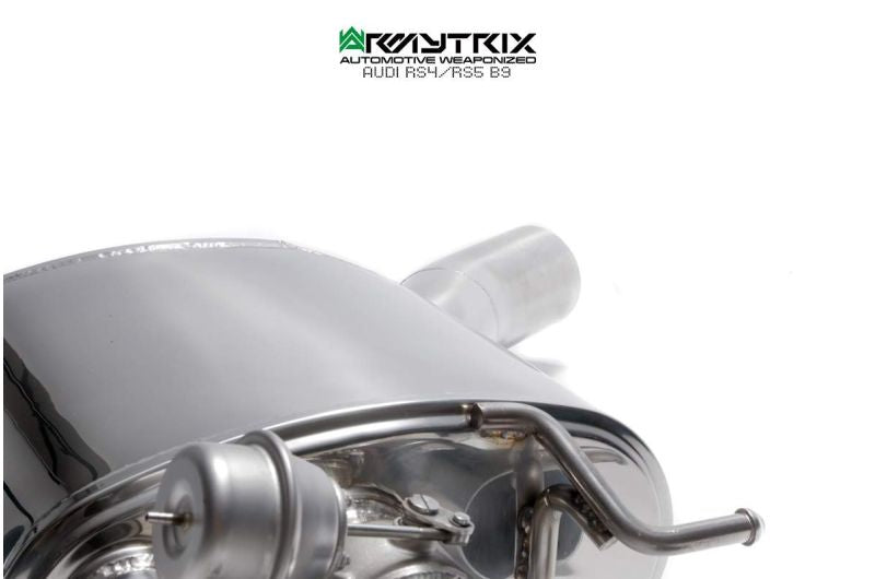 Système d'échappement Armytrix Valvetronic pour Audi RS4 B9 sans FAP (2017-présent)
