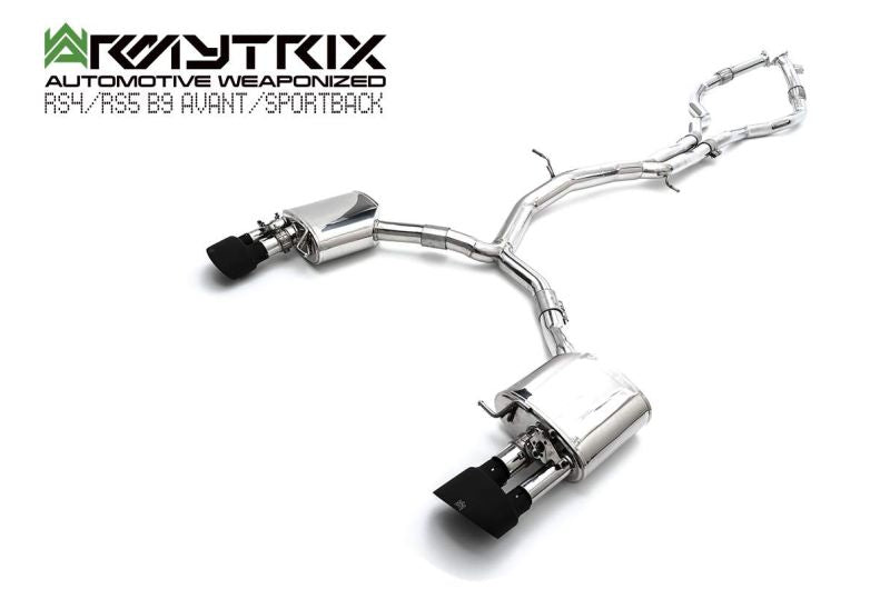 Système d'échappement Valvetronic Armytrix *Compatible avec la commande Valvetronic d'origine pour Audi RS4 B9 OPF (2019-présent)