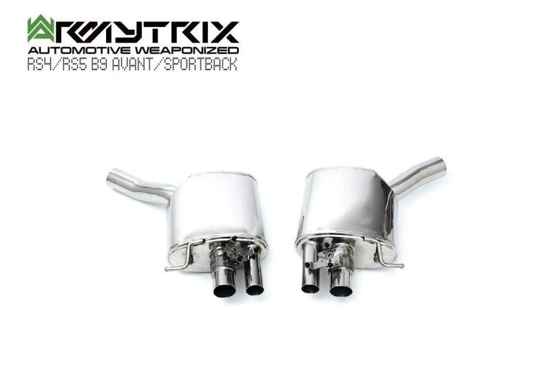 Système d'échappement Valvetronic Armytrix *Compatible avec la commande Valvetronic d'origine pour Audi RS4 B9 OPF (2019-présent)