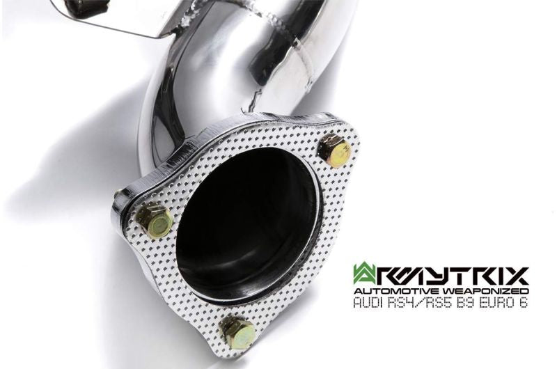 Système d'échappement Valvetronic Armytrix *Compatible avec la commande Valvetronic d'origine pour Audi RS4 B9 OPF (2019-présent)