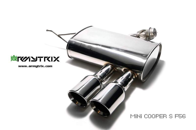 Tuyau d'échappement sport Armytrix avec revêtement céramique et catalyseur 200 cpsi + (couvercle de sonde lambda) pour MINI Cooper S F56 F57 2.0 turbo (2019-2024)