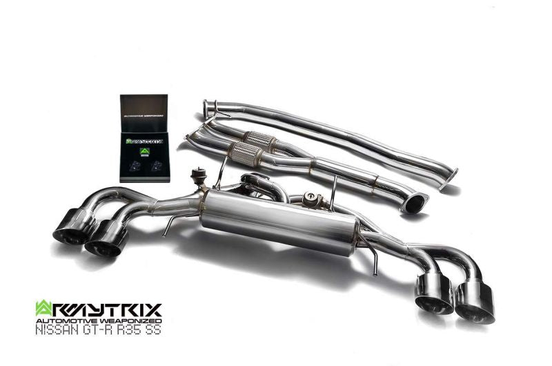 Tuyau d'échappement sport Armytrix avec revêtement céramique et catalyseur 200 cpsi + (couvercle de sonde lambda) pour MINI Cooper S F56 F57 2.0 turbo (2019-2024)