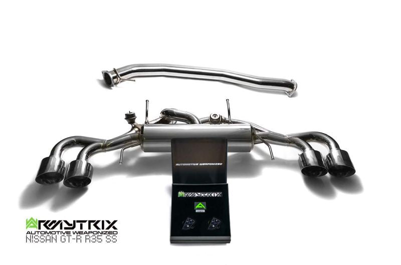Tuyau d'échappement sport Armytrix avec revêtement céramique et catalyseur 200 cpsi + (couvercle de sonde lambda) pour MINI Cooper S F56 F57 2.0 turbo (2019-2024)
