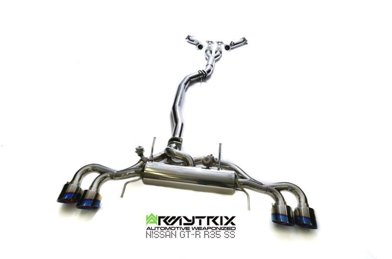 Tuyau d'échappement sport Armytrix avec revêtement céramique et catalyseur 200 cpsi + (couvercle de sonde lambda) pour MINI Cooper S F56 F57 2.0 turbo (2019-2024)