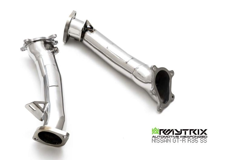 Tuyau d'échappement sport Armytrix avec revêtement céramique et catalyseur 200 cpsi + (couvercle de sonde lambda) pour MINI Cooper S F56 F57 2.0 turbo (2019-2024)