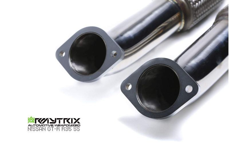 Tuyau d'échappement sport Armytrix avec revêtement céramique et catalyseur 200 cpsi + (couvercle de sonde lambda) pour MINI Cooper S F56 F57 2.0 turbo (2019-2024)