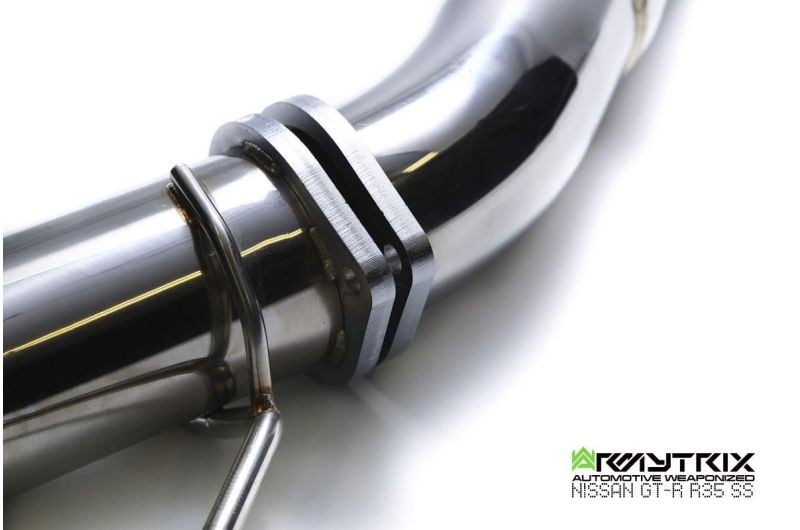 Tuyau d'échappement sport Armytrix avec revêtement céramique et catalyseur 200 cpsi + (couvercle de sonde lambda) pour MINI Cooper S F56 F57 2.0 turbo (2019-2024)