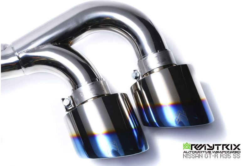 Tuyau d'échappement sport Armytrix avec revêtement céramique et catalyseur 200 cpsi + (couvercle de sonde lambda) pour MINI Cooper S F56 F57 2.0 turbo (2019-2024)