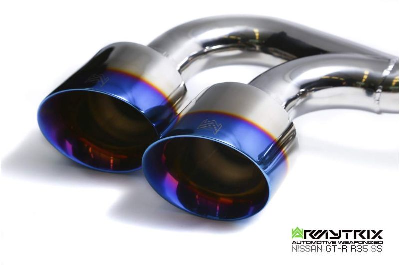 Tuyau d'échappement sport Armytrix avec revêtement céramique et catalyseur 200 cpsi + (couvercle de sonde lambda) pour MINI Cooper S F56 F57 2.0 turbo (2019-2024)