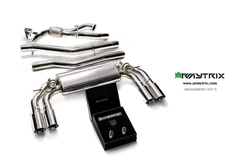 Volkswagen Golf R MK7 (2013-2016) valvetronic exhaust system - Armytrix Exhausts