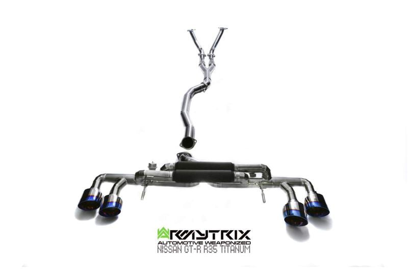Tuyau d'échappement sport Armytrix avec revêtement céramique et catalyseur 200 cpsi + (couvercle de sonde lambda) pour MINI Cooper S F56 F57 2.0 turbo (2019-2024)