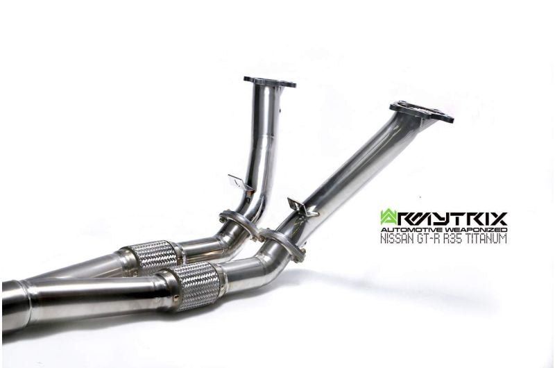 Tuyau d'échappement sport Armytrix avec revêtement céramique et catalyseur 200 cpsi + (couvercle de sonde lambda) pour MINI Cooper S F56 F57 2.0 turbo (2019-2024)