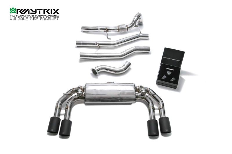Volkswagen Golf R MK7.5 (2016-2021) valvetronic exhaust system - Armytrix Exhausts