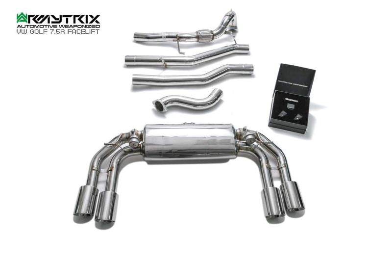 Volkswagen Golf R MK7.5 (2016-2021) valvetronic exhaust system - Armytrix Exhausts