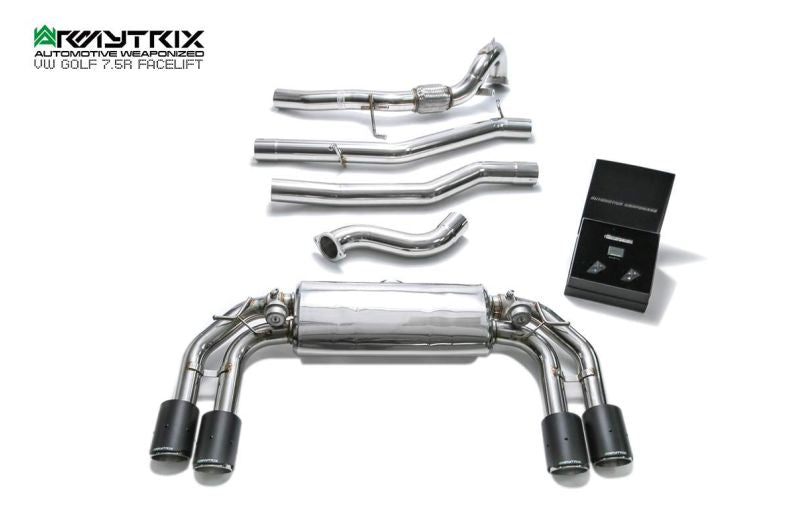 Volkswagen Golf R MK7.5 (2016-2021) valvetronic exhaust system - Armytrix Exhausts