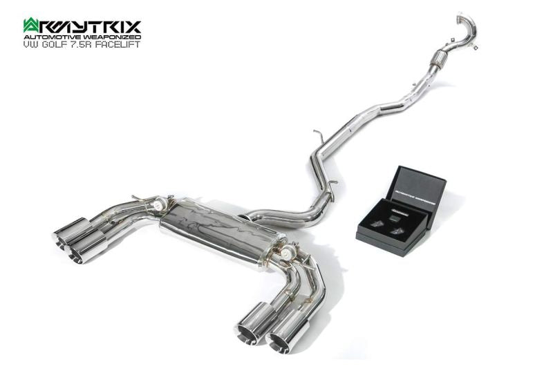 Volkswagen Golf R MK7.5 (2016-2021) valvetronic exhaust system - Armytrix Exhausts