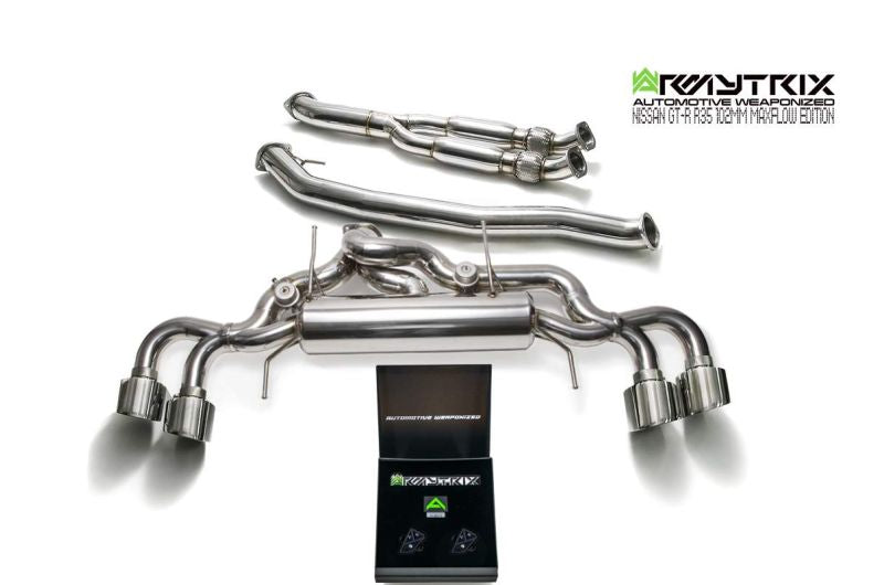 Tuyau d'échappement sport Armytrix avec revêtement céramique et catalyseur 200 cpsi + (couvercle de sonde lambda) pour MINI Cooper S F56 F57 2.0 turbo (2019-2024)