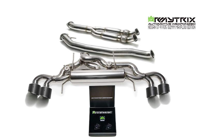 Tuyau d'échappement sport Armytrix avec revêtement céramique et catalyseur 200 cpsi + (couvercle de sonde lambda) pour MINI Cooper S F56 F57 2.0 turbo (2019-2024)