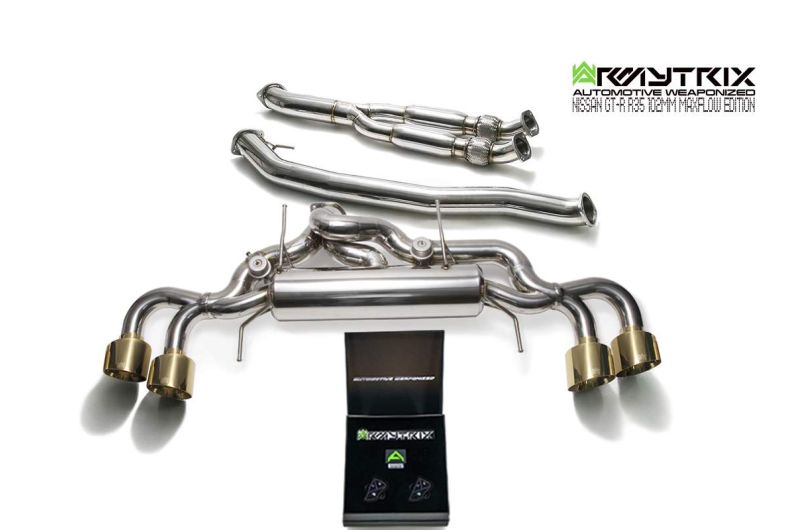 Tuyau d'échappement sport Armytrix avec revêtement céramique et catalyseur 200 cpsi + (couvercle de sonde lambda) pour MINI Cooper S F56 F57 2.0 turbo (2019-2024)