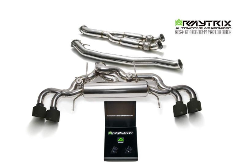 Tuyau d'échappement sport Armytrix avec revêtement céramique et catalyseur 200 cpsi + (couvercle de sonde lambda) pour MINI Cooper S F56 F57 2.0 turbo (2019-2024)