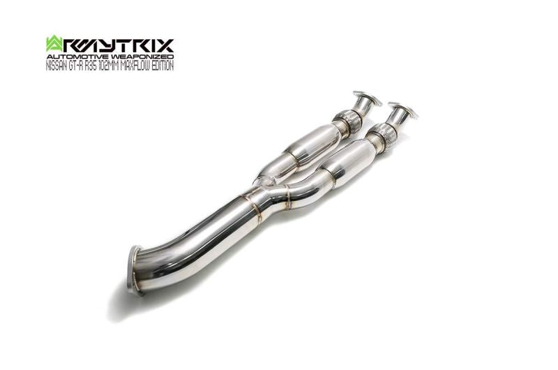 Tuyau d'échappement sport Armytrix avec revêtement céramique et catalyseur 200 cpsi + (couvercle de sonde lambda) pour MINI Cooper S F56 F57 2.0 turbo (2019-2024)