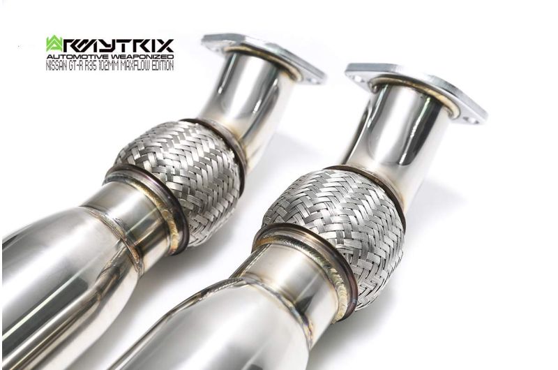 Tuyau d'échappement sport Armytrix avec revêtement céramique et catalyseur 200 cpsi + (couvercle de sonde lambda) pour MINI Cooper S F56 F57 2.0 turbo (2019-2024)
